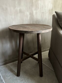 Bijzettafel | wijntafel Driftwood 60cm (afhalen)