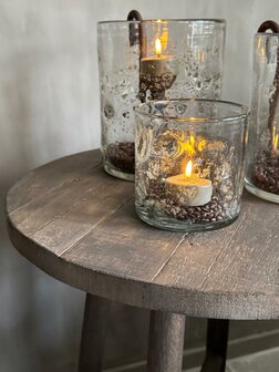 Bijzettafel | wijntafel Driftwood 60cm (afhalen)