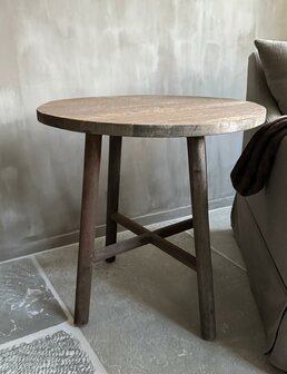 Bijzettafel | wijntafel Driftwood 70cm (afhalen)