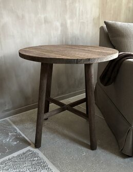 Bijzettafel | wijntafel Driftwood 70cm (afhalen)