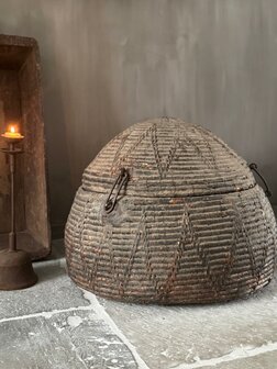 Oude Dessert mand India| Old basket India A (afhalen)