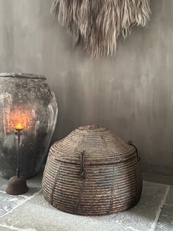 Oude Dessert mand India| Old basket India B (afhalen)