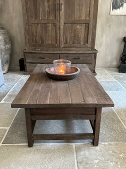 Salontafel Jenong Driftwood 2 lades D (afhalen)