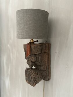 Wandlamp ornament 4 Aura Peeperkorn 