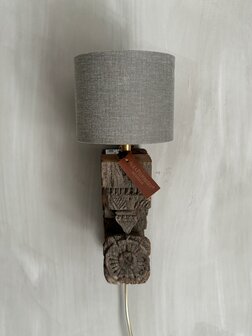 Wandlamp ornament 4 Aura Peeperkorn 