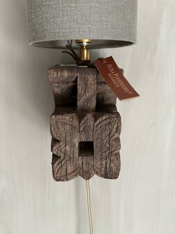 Wandlamp ornament 1 Aura Peeperkorn 