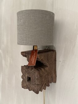 Wandlamp ornament 1 Aura Peeperkorn 