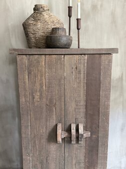 2- deurs kastje met schuif Driftwood B (afhalen)