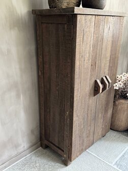 2- deurs kastje met schuif Driftwood B (afhalen)