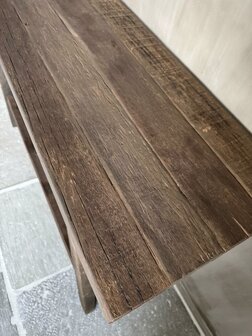 Sidetable met onderblad 115cm Driftwood 