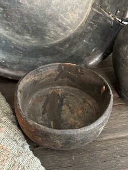 Uniek oud houten schaaltje
