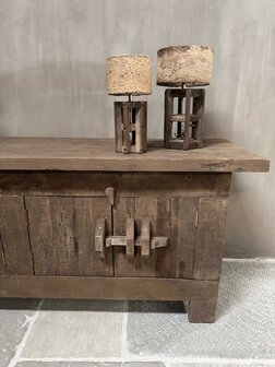 TV meubel Driftwood | TV dressoir Driftwood 4- deurs met schuifsluiting 180cm (afhalen)