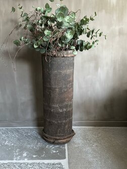 Hoge houten vijzel| hoge houten pot C (afhalen)