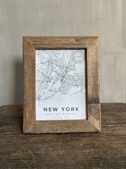 Fotolijst truckwood/ oud hout medium B