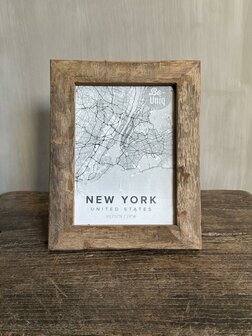 Fotolijst truckwood/ oud hout medium D