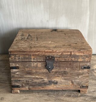 Houten kist oud hout | Houten kist truckwood  B Large