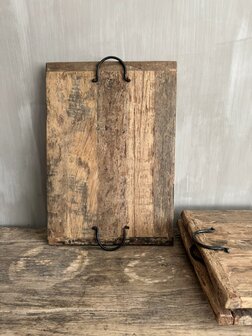 Tray railway,  houten dienblad medium C