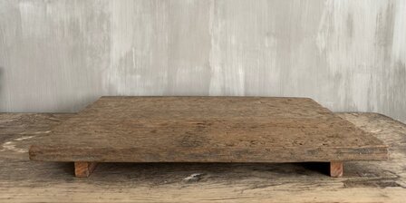 Bajot plank oud hout| tray oud hout B
