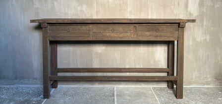 Sidetable Driftwood 3- lades 170cm  (afhalen)
