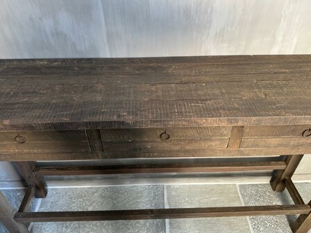 Sidetable Driftwood 3- lades 170cm  (afhalen)