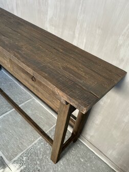 Sidetable Driftwood 3- lades 170cm  (afhalen)