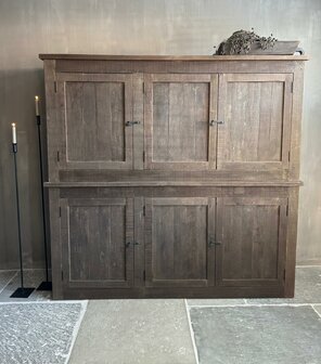 6- deurs kast Gili Driftwood (afhalen)
