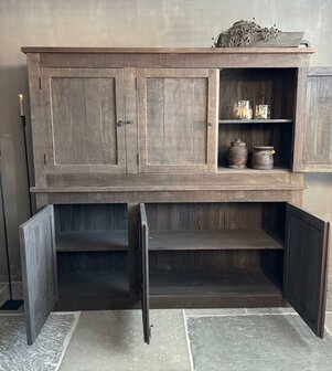 6- deurs kast Gili Driftwood (afhalen)