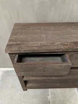 Sidetable driftwood 2 lades Kota 100cm B (afhalen)