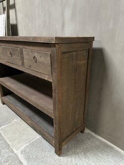 Sidetable Driftwood 3 lades Kota 120cm (afhalen)