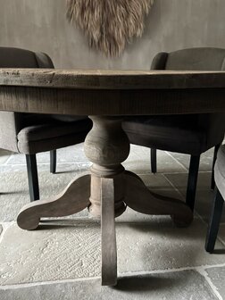 Ronde tafel Driftwood | ronde eetkamertafel Driftwood 140cm