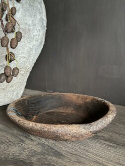 Oud houten schaaltje Bc