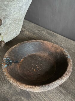 Oud houten schaaltje Bc