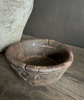 Oud houten schaaltje Bd