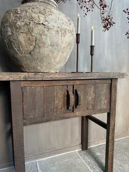 Sidetable met 2 deurtjes Driftwood 