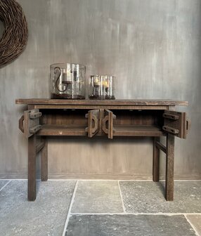 Sidetable 4 deurtjes Driftwood