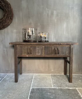 Sidetable 4 deurtjes Driftwood