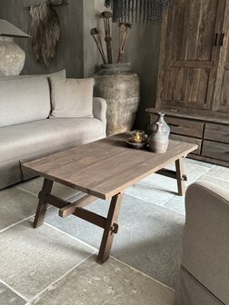 Salontafel Cross Driftwood 120x70cm A (afhalen)