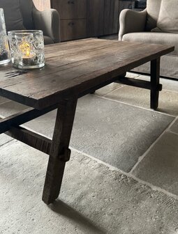 Salontafel cross Driftwood 120x70cm B (afhalen)