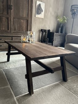 Salontafel cross Driftwood 120x70cm B (afhalen)