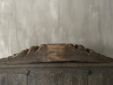 Authentiek houten ornament XXL (afhalen)