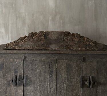 Authentiek houten ornament XXL (afhalen)