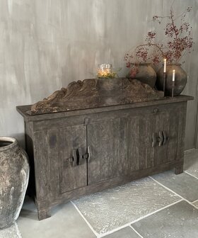 Authentiek houten ornament XXL (afhalen)