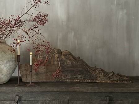 Authentiek houten ornament XL (afhalen)