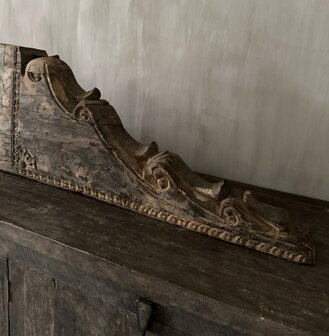 Authentiek houten ornament XL (afhalen)