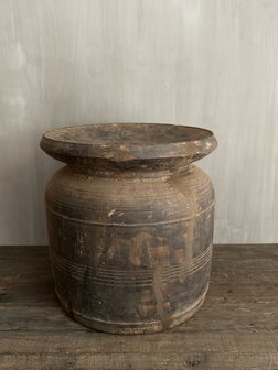 Authentieke Nepalese kruik XL (hoogte 26cm)