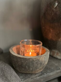 Oud houten schaaltje Z1
