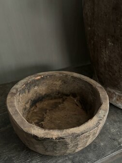Oud houten schaaltje Z1