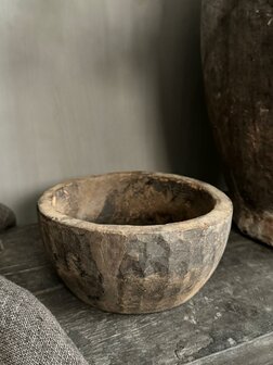 Oud houten schaaltje Z1
