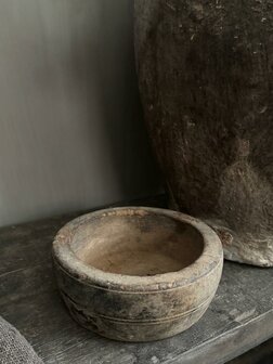 Oud houten schaaltje Z3