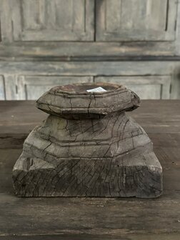 Oude houten poer Aura Peeperkorn 4
